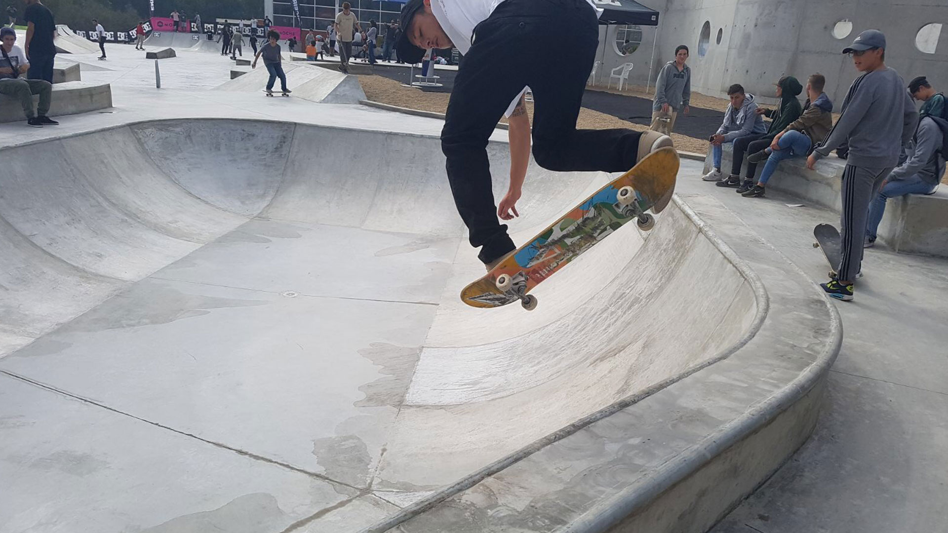 instalação Skate Park da Maia